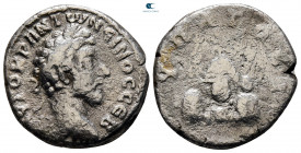 Cappadocia. Caesarea. Marcus Aurelius AD 161-180. Didrachm AR