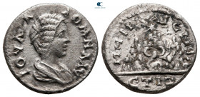 Cappadocia. Caesarea. Julia Domna. Augusta AD 193-217. Drachm AR