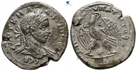 Seleucis and Pieria. Antioch. Elagabal AD 218-222. Billon-Tetradrachm