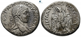 Seleucis and Pieria. Antioch. Elagabal AD 218-222. Billon-Tetradrachm