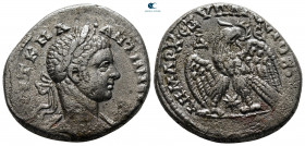 Seleucis and Pieria. Antioch. Elagabal AD 218-222. Billon-Tetradrachm