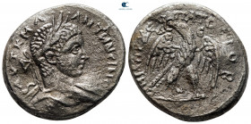 Seleucis and Pieria. Antioch. Elagabal AD 218-222. Billon-Tetradrachm