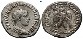 Seleucis and Pieria. Antioch. Philip I Arab AD 244-249. Billon-Tetradrachm