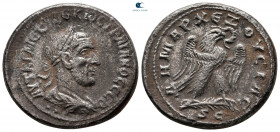 Seleucis and Pieria. Antioch. Trajan Decius AD 249-251. Billon-Tetradrachm