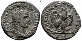 Seleucis and Pieria. Antioch. Trebonianus Gallus AD 251-253. Billon-Tetradrachm