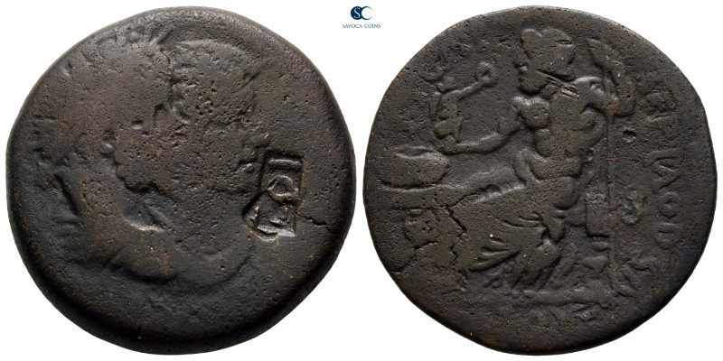 Seleucis and Pieria. Laodicea ad Mare. Septimius Severus, with Julia Domna AD 19...