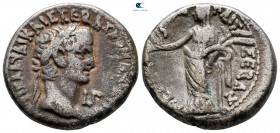 Egypt. Alexandria. Claudius with Messalina AD 41-54. Billon-Tetradrachm