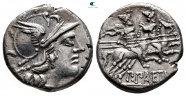 P. Paetus 138 BC. Rome. Denarius AR