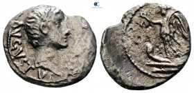 Augustus 27 BC-AD 14. Pergamon. Quinarius AR