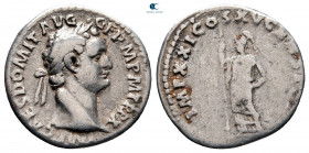 Domitian as Caesar AD 69-81. Rome. Denarius AR