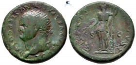 Titus, as Caesar AD 76-78. Rome. Dupondius Æ