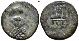 Theodosius III of Adramytium AD 715-717. Syracuse. Follis or 40 Nummi Æ