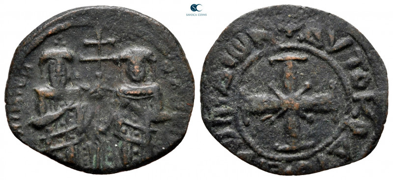 Andronicus II Palaeologus, with Michael IX AD 1282-1328. Constantinople
Assario...