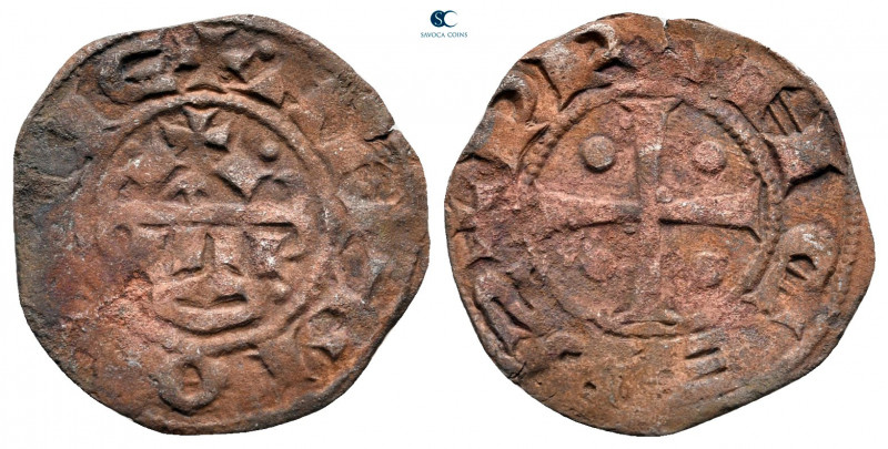 Principality of Antioch. Antioch. Raymond of Poitiers AD 1136-1149. 
Denaro Ae...