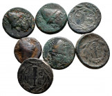 Lot of ca. 7 greek bronze coins / SOLD AS SEEN, NO RETURN!
nearly very fine