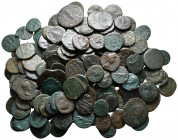 Lot of ca. 138 roman provincial bronze coins / SOLD AS SEEN, NO RETURN!fine