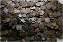 Lot of ca. 1000 late roman bronze coins / SOLD AS SEEN, NO RETURN!
nearly very fine