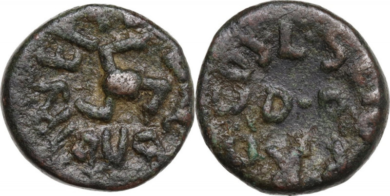 Sicily. Uncertain mint. AE 18.5 mm, temp. Augustus–Tiberius, circa 10-20 AD. L. ...