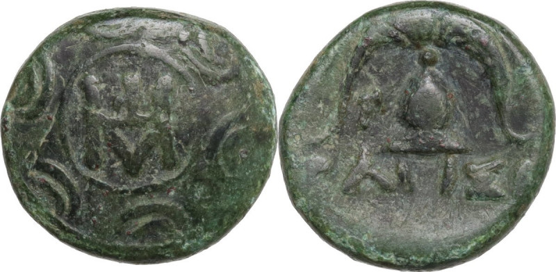 Continental Greece. Kings of Macedon. Demetrios I Poliorketes (306-283 BC). AE 1...