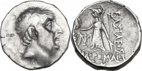 Greek Asia. Kings of Cappadocia. Ariobarzanes I, Philoromaios (96-63 BC). AR Drachm, Mint A (Eusebeia-Mazaka), year 22 (74/3 BC). Obv. Diademed head r...
