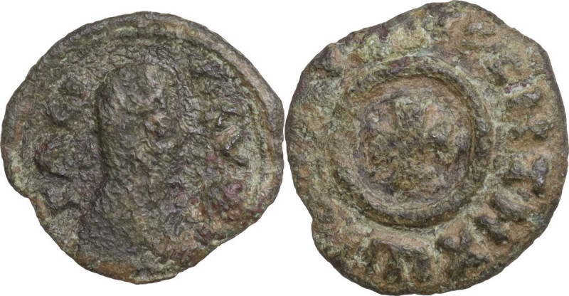 Africa. Kingdom of Axum. Anonymous ‘BACIΛEYC’ issue. Temp. of Ezanas. AE Unit, c...