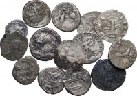 Miscellaneous. Multiple lot of fourteen (14) unclassified AR/BI coins. AR/BI.