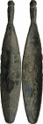 Bronze small instrument, handle missing. Roman. 48 mm.