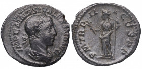 223 dC. Alejandro Severo. Roma. Denario. Ag. 2,62 g. EBC-. Est.80.