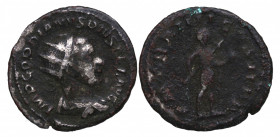 238 d.C.. Gordiano III. Antoniniano. RIC 92. Ve. 3,74 g. I. PM TR P IIII COS II PP con emperador con cetro y orbe a
dcha. ceca de Roma. RSC 253. BC+....