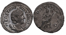 249–251 d.C.. Herenia Etruscila. Antoniniano. Ag. 3,20 g. MBC+. Est.55.