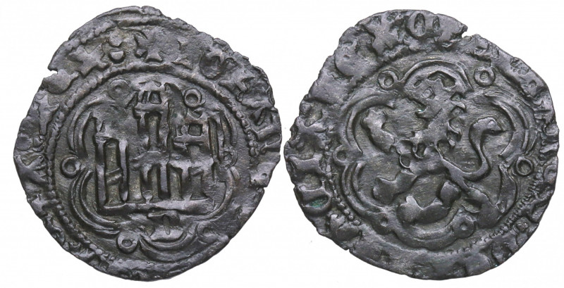 1406-1454. Juan II (1406-1454). Burgos. Blanca. Ve. 0,61 g. MBC+. Est.24.