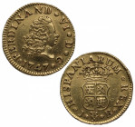 1747. Fernando VI (1746-1759). Madrid. 1/2 escudo. JB. A&C 548. Au. 1,76 g. Bella. EBC/EBC+. Est.300.