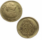 1788. Carlos III (1759-1788). Madrid. 1/2 escudo. A&C . Au. 1,76 g. Marquitas. Escasa. MBC / MBC+. Est.160.