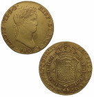 1820. Fernando VII (1808-1833). Madrid. 4 Escudos. GJ. A&C 1716. Au. 13,48 g. MBC. Est.900.