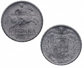 1945. Franco (1939-1975). 10 céntimos. A&C 11. Al. SC. Est.80.