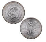 1986. México. 1 Onza. Ag. 31,26 g. FDC. Est.45.
