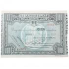 1937. Guerra Civil (1936-1939). 100 Pesetas. Buen ejemplar. EBC. Est.60.