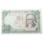1971. Estado Español (1936-1975). 1000 Pesetas. Pick 154. SERIE 9C. EBC-. Est.60.