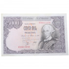 1976. Juan Carlos I (1975-2014). 5000 Pesetas. Pick 155. SERIE 9A. EBC. Est.140.