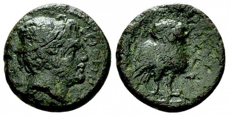 Etruria, Uncertain inland mint AE15, c. 300-250 BC 

Etruria, Uncertain inland...