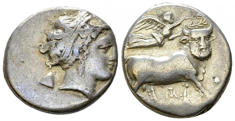 Neapolis AR Nomos, c. 320-300 BC 

Campania, Neapolis . AR Nomos (19 mm, 7.34 ...