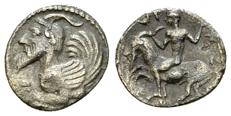 Himera AR Litra, c. 470-450 BC 

Sicily, Himera . AR Litra (10-11 mm, 0.71 g),...