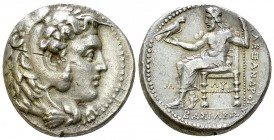 Alexander III AR Tetradrachm, Babylon 

Kings of Macedon. Alexander III 'the Great' (336-323 BC). AR Tetradrachm (25 mm, 17.12 g), Babylon, 324/3 BC...
