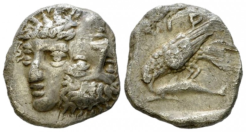 Istros AR Drachm, late 5th century BC 

Moesia, Istros . AR Drachm (17-19 mm, ...