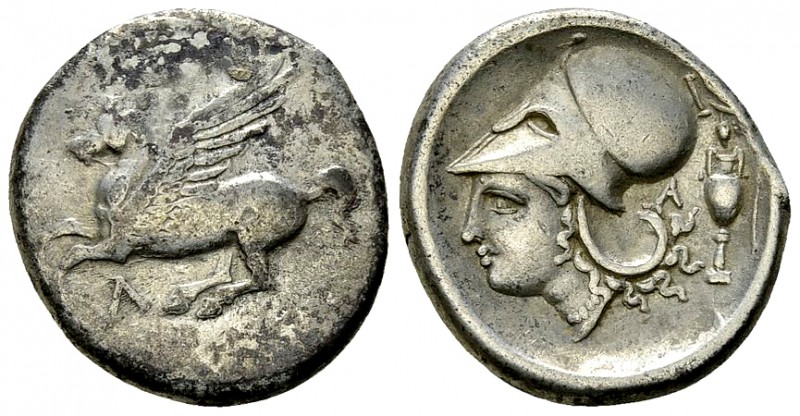 Leucas AR Stater, c. 300 BC 

 Acarnania, Leucas. AR Stater (20-22 mm, 8.37 g)...