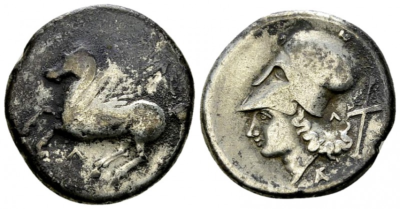 Leucas AR Stater, c. 300 BC 

 Leucas, Acarnania. AR Stater (21-22 mm, 8.37 g)...