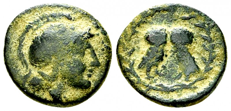 Athens AE15, c. 322/17-307 BC 

Attica, Athens . AE15 (3.02 g), c. 322/17-307 ...