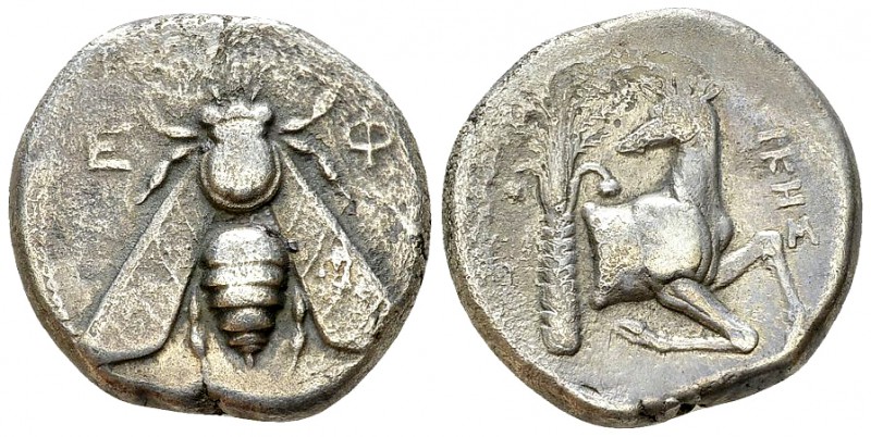 Ephesos AR Tetradrachm, c. 390-325 BC 

Ionia, Ephesos . AR Tetradrachm (23 mm...