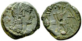 Ptolemy VI Philometor AE Tetrobol 

Ptolemaic Kings of Egypt. Ptolemy VI Philometor . First sole reign (180-170 BC). Alexandria mint.
Obv. Wreathed...