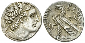 Ptolemy XII AR Tetradrachm, 66/65 BC 

Ptolemaic Kings of Egypt. Ptolemy XII Neos Dionysos (Auletes). (80-58 BC). AR Tetradrachm (24-25 mm, 13.85 g)...